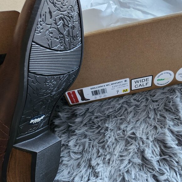 Dr. Scholl's Brilliance Wide Calf Riding Boot Size 7 NWT - Picture 3 of 4
